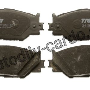 Sada brzdových destiček TRW GDB3410 – LEXUS IS220D Sada brzdových destiček TRW GDB3410 – LEXUS IS220D