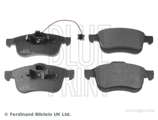 Sada brzdových destiček, kotoučová brzda BLUE PRINT ADZ94239