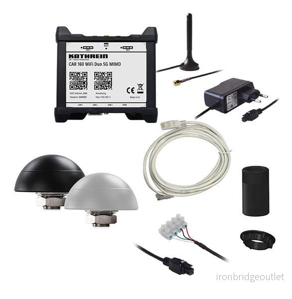Kathrein CAR 160 WiFi Duo 5G MIMO – mobilní internetový systém (černý) 301481