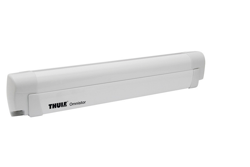 Nástěnná markýza Thule Omnistor 8000 s 230V motorem - 6,0 m, Stříbrný elox / Mystic Grey 313347