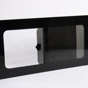 Okno posuvné Carbest pro Ford Transit / Tourneo Custom V710 (od r.v. 2023, levé přední pro pevnou stěnu, 1229 × 561 mm) 317381
