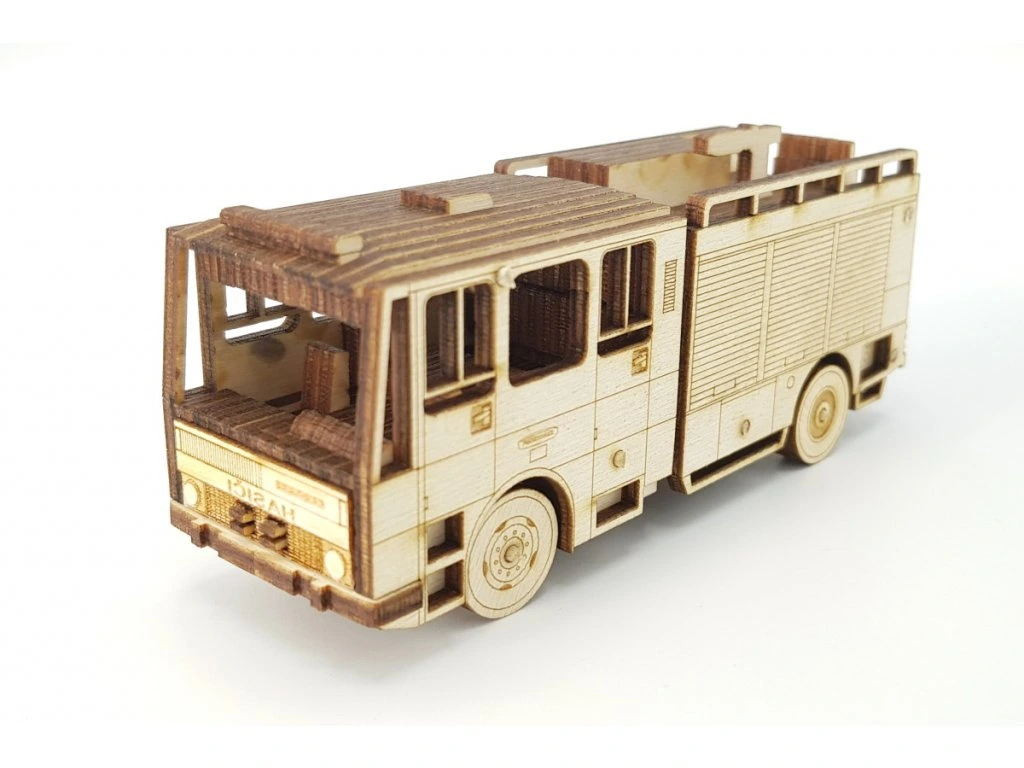 Stavebnice LIAZ 101 Cas K25, hasičský vůz, 1:64 743644