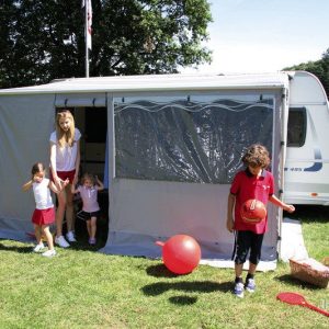 Stanový prostor Fiamma Privacy Room CS Light 310 XL (pro markýzy Caravanstore, délka 3,1 m, šedý) 312131