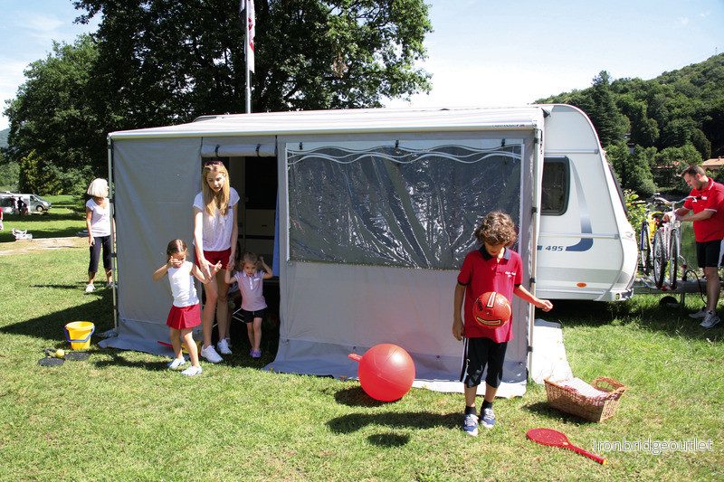 Stanový prostor Fiamma Privacy Room CS Light 310 XL (pro markýzy Caravanstore, délka 3,1 m, šedý) 312131
