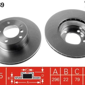 TR DF2769 Brzdový kotouč TRW – lakovaný TR DF2769 Brzdový kotouč TRW – lakovaný