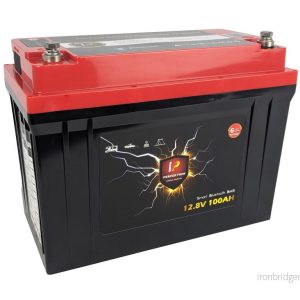 Akumulátor trakční PERFEKTIUM LiFePO4 12.8V/100Ah s vyhřívací podložkou Smart Bluetooth BMS 318x165x240mm 739246