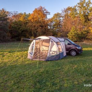 Předstan ke kempingové autobusové dodávce Reimo RE-TENT TOUR EASY (šířka 300 cm, hloubka 270+90 cm, montážní výška 180–200 cm) 308256 Předstan ke kempingové autobusové dodávce Reimo RE-TENT TOUR EASY (šířka 300 cm, hloubka 270+90 cm, montážní výška 180–200 cm) 308256