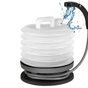 Sprcha kempingová skládací Camp 4 s akumulátorem 2200 mAh průtok 2 l/min a přepravní taškou 302244