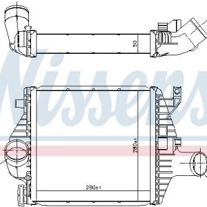 Chladič turba NISSENS 96894