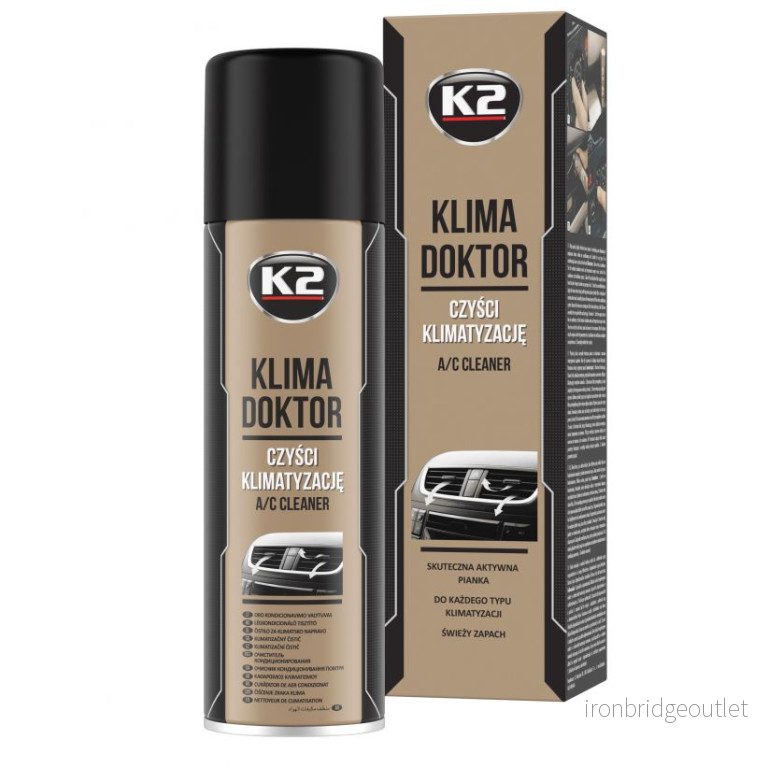 Čistič klimatizace pěnový K2 KLIMA DOKTOR 500ml 626107