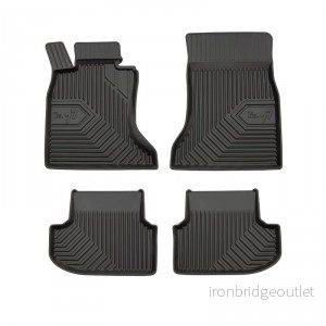 Zvýšené gumové koberečky BMW 5 Sedan (F10) - 4ks AKD77407374