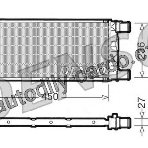 Chladič motoru DENSO (DE DRM09041)