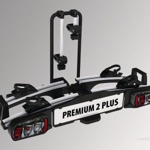 Skládací nosič 2 kol na tažné zařízení Premium II Plus (pro dodávky a vozy s velkými pátými dveřmi) 303608 Skládací nosič 2 kol na tažné zařízení Premium II Plus (pro dodávky a vozy s velkými pátými dveřmi) 303608