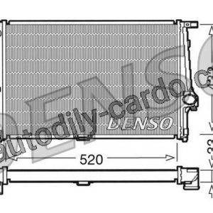Chladič motoru DENSO (DE DRM05063)