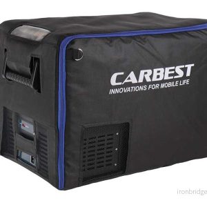 Obal termoizolační ochranný pro kompresorový chladicí box MaxiFreezer 40 l černý Carbest pro karavany a kempování 301928 Obal termoizolační ochranný pro kompresorový chladicí box MaxiFreezer 40 l černý Carbest pro karavany a kempování 301928