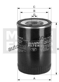 Palivový filtr MANN WK712/6 (MF WK712/6) Palivový filtr MANN WK712/6 (MF WK712/6)
