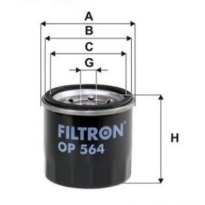 FI OP564 filtr olejový FILTRON FI OP564 filtr olejový FILTRON