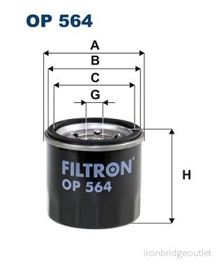 FI OP564 filtr olejový FILTRON