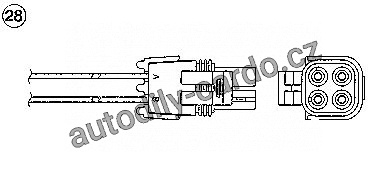 Lambda sonda NGK OZA83-R4 Lambda sonda NGK OZA83-R4