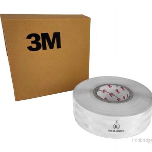 Páska reflexní samolepící bílá, šířka 5cm, metráž 728543