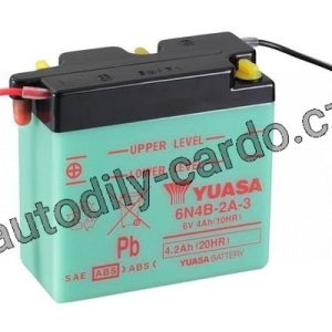 Motobaterie YUASA 6N4B-2A-3 4Ah v L+ /102x48x96/